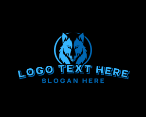 Esports - Wild Wolf Esport logo design