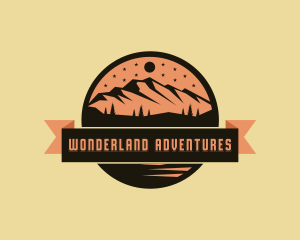 Mountain Trekking Summit logo design