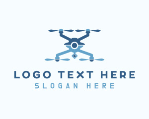 Drone - Camera Drone Videographer logo design