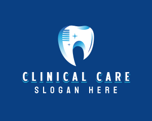 Toothbrush Dental Clinic logo design