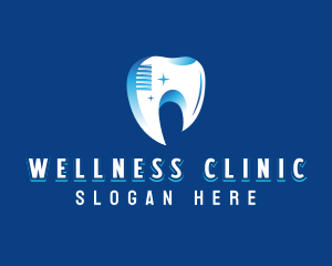 Clinic - Toothbrush Dental Clinic logo design