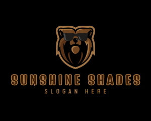 Sunglasses - Cool Bear Sunglasses logo design