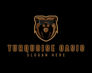 Cool Bear Sunglasses logo design