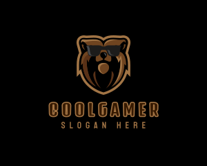 Cool Bear Sunglasses logo design