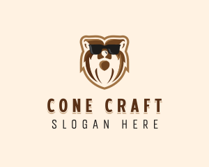 Cool Bear Sunglasses logo design