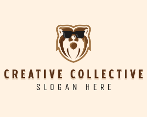 Cool Bear Sunglasses logo design