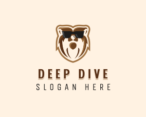 Cool Bear Sunglasses logo design