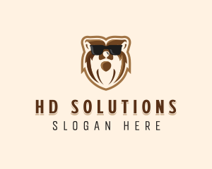 Cool Bear Sunglasses logo design