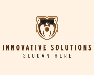 Cool Bear Sunglasses logo design