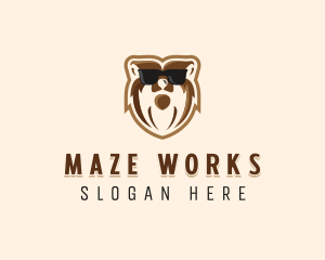 Cool Bear Sunglasses logo design