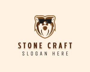 Cool Bear Sunglasses logo design