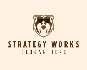 Cool Bear Sunglasses logo design