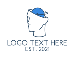 Human - Astrological Planet Head logo design