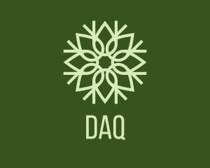 Organic Leaf Pattern Logo