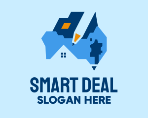 Deal - Australian Real Estate Deal logo design