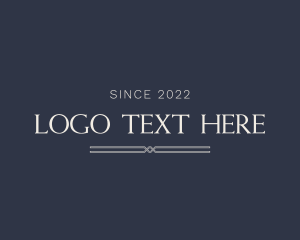 Hotel - Professional Serif Wordmark logo design