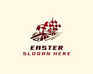 Race - Automotive Motorsport Racing logo design