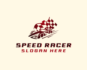 Race - Automotive Motorsport Racing logo design