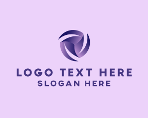 Vortex - Technology Startup Company logo design