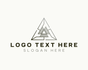 Pyramid Technology Firm logo design