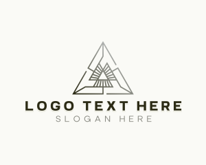 Architecture - Pyramid Technology Firm logo design