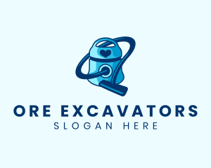 Housekeeping Vacuum Cleaner logo design