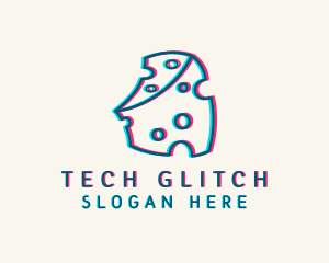 Glitch - Glitch Cheese Snack logo design