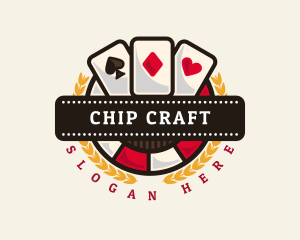 Chip - Casino Card Gaming logo design
