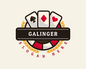 Card - Casino Card Gaming logo design