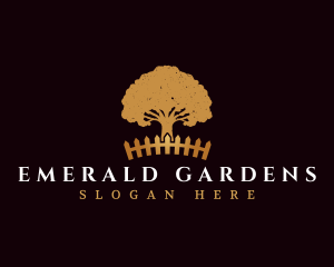 Arborist Tree Garden logo design