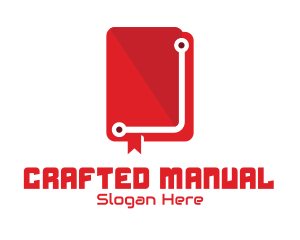 Manual - Tech Book Manual logo design