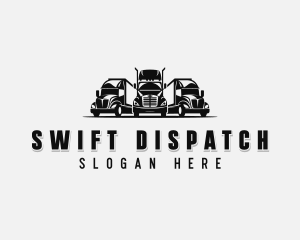 Dispatch - Delivery Dispatch Truck logo design