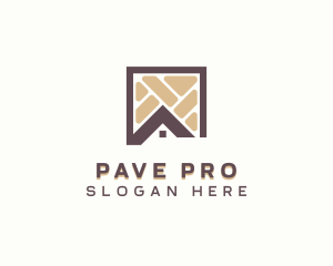 Home Tile Flooring logo design