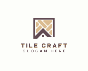 Home Tile Flooring logo design