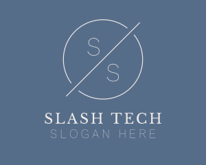 Slash - Slash Business Circle logo design