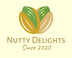 Nuts - Roasted Pistachio Nuts logo design