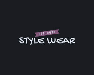 Urban Street Wear Wordmark logo design