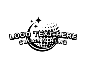 Retro Cyber Globe Logo
