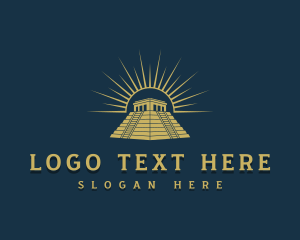 Historical Landmark Pyramid Logo