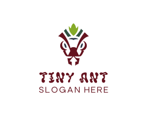 Leaf Tribe Ant logo design