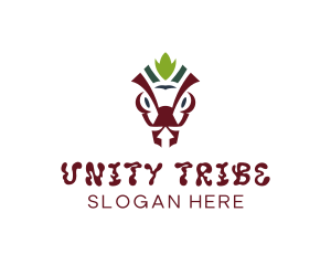 Tribe - Leaf Tribe Ant logo design