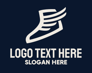 Wing - Wing Sneaker Shoe logo design