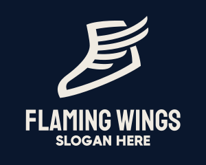 Wings - Wing Sneaker Shoe logo design