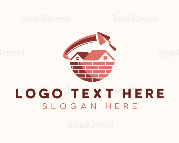 House Brick Cement Logo