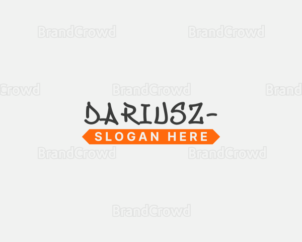 Casual Business Graffiti Logo