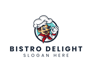 Restaurant Chef Guy logo design