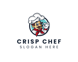 Restaurant Chef Guy logo design