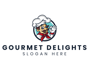 Restaurant Chef Guy logo design