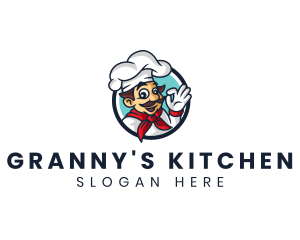 Restaurant Chef Guy logo design