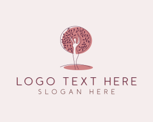 Woman - Woman Tree Counseling logo design